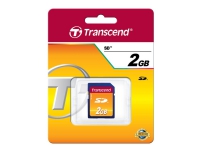 Transcend - Flashminnekort - 2 GB - SD Tele & GPS - Mobilt tilbehør - Minnekort