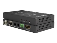 WyreStorm 4K UHD HDBaseT Extender Set with HDCP 2.2 & 2-way PoH and CEC Passthrough - Video/lyd/infrarød/seriell-utvider - HDBaseT - opp til 100 m