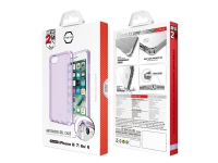 ITSKINS Spectrum Clear - Baksidedeksel for mobiltelefon - Impacthane - lyst fiolett - for Apple iPhone 6, 6s, 7, 8 Tele & GPS - Mobilt tilbehør - Deksler og vesker