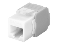 goobay - Modulinnlegg - CAT 6a - UTP - RJ-45 - hvit