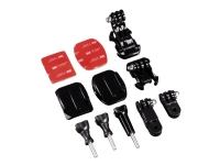 Hama Accessory Set - Støttesystem - klebemontering - sykkelstyre, bilvindu, hjelm Foto og video - Videokamera - Tilbehør til actionkamera