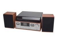 DENVER MRD-52LIGHTWOOD - Lydsystem - 2 x 5 watt - lett tre TV, Lyd & Bilde - Stereo - Mikro og Mini stereo