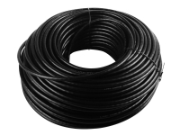 goobay - Samlet kabel - 305 m - UTP - CAT 6 - rund, solid - svart