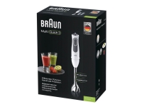 Bilde av Braun Multiquick 3 Vario Mq 3100 Wh Smoothie+ - Håndmikser - 750 W - Hvit/grå