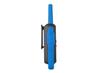 Motorola Talkabout T62 - Bærbar - toveis radio - PMR - 446 MHz - 16-kanalers - svart, blå (en pakke 2) Tele & GPS - Hobby Radio - Walkie talkie