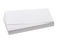 FRANKEN - Moderasjonskort - rektangel - 9.5 x 20.5 cm - hvit (en pakke 500) Papir & Emballasje - Blokker & Post-It - Legg det ut