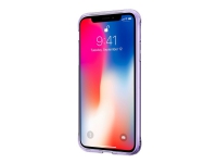 Bilde av Itskins Nano // Duo Zero Gel 2 In 1 - Baksidedeksel For Mobiltelefon - Termoplast-polyuretan (tpu), Impacthane - Gjennomsiktig, Lyst Fiolett - 5.8 (en Pakke 2) - For Apple Iphone X, Xs