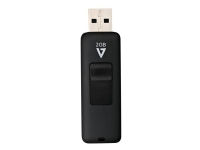 V7 VF22GAR-3E - USB-flashstasjon - 2 GB - USB 2.0 - svart PC-Komponenter - Harddisk og lagring - USB-lagring