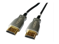 Sinox - High Speed - HDMI-kabel med Ethernet - HDMI hann til HDMI hann - 100 m - fiberoptisk - 4K-støtte PC tilbehør - Kabler og adaptere - Videokabler og adaptere