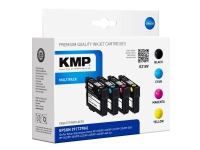 KMP MULTIPACK E218V - 4-pack - svart, gul, cyan, magenta - kompatibel - bläckpatron (alternativ för: Epson 29, Epson T2986) - för Epson Expression Home XP-235, 245, 247, 332, 335, 342, 345, 432, 435, 442, 445