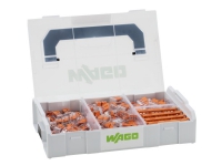 Wago Samlemuffer L-Boxx Mini 221 + dinskinneholder - 225 Samlemuffer + 4 Dinskinneholder