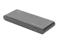 DIGITUS 4K HDMI switch DS-45317 - Video/audio switch - 5 x HDMI - stasjonær PC tilbehør - KVM og brytere - Switcher