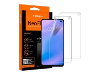 Spigen Neo Flex HD - Skjermbeskyttelse for mobiltelefon - krystallklar - for Samsung Galaxy S10 Tele & GPS - Mobilt tilbehør - Skjermbeskyttelse