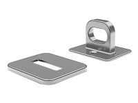 Compulocks Ledge Lock Adapter for MacBook Pro 16 (2019) with Keyed Cable Lock - Sikkerhetssporlåsadapter - sølv - med kabellås med nøkkel - for Apple MacBook Pro 16 (Late 2019)