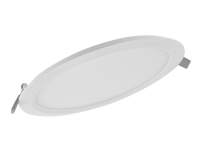 LEDVANCE DOWNLIGHT SLIM - Wall/ceiling recessed lamp - LED - 12 W - kjølilg hvitt lys - 4000 K - rund - hvit Belysning - Innendørsbelysning - Innbyggings-spot