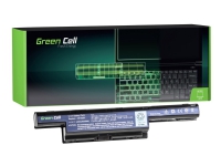Bilde av Green Cell - Batteri Til Bærbar Pc (tilsvarer: Acer As10d31, Acer As10d41, Acer As10d51) - Litiumion - 6-cellers - 4400 Mah - Svart - For Acer Aspire 5733, 5741, 5742, 5742g, 5750g, E1 Travelmate 5740, 5742