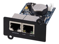 PowerWalker SNMP Card 2 - Adapter for fjernstyrt administrasjon - 100Mb LAN - 100Base-TX - for PowerWalker VI 1000 RLP, VI 2000 RLP, VI 3000 RLP PC & Nettbrett - UPS