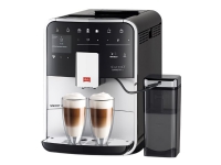 Melitta CAFFEO Barista TS Smart - Automatisk kaffemaskin med cappuccinatore - 15 bar - sølv Kjøkkenapparater - Kaffe - Espressomaskiner