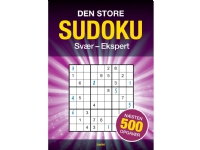 Bilde av Den Store Sudoku - 500 Opgaver | Språk: Dansk