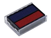 Trodat Printy 6/4850 - Blekkpatron - 2-farget (blå, rød) - 25 x 5 mm - for Trodat Printy 4850/L Skrivere & Scannere - Blekk, tonere og forbruksvarer - Øvrige forbruksvarer