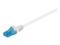 goobay - Koblingskabel - RJ-45 (hann) til RJ-45 (hann) - 5 m - UTP - CAT 6a - halogenfri, uten hindringer, flertrådet - hvit