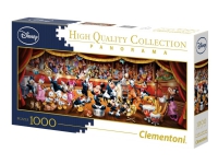 Clementoni High Quality Collection Panorama - Disney Orchestra - puslespill - 1000 deler Leker - Spill - Gåter