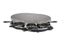 Princess Raclette 8 Oval Stone Grill Party - Raclette/varm sten - 1,2 kW Hagen - Grille - Kullgrill