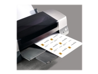Sigel Business Card 3C LP796 - Sterkt hvitt - 85 x 55 mm - 225 g/m² - 400 kort (40 ark x 10) visittkort Papir & Emballasje - Markering - Visittkort