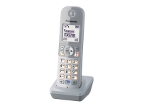Panasonic KX-TGA681 - Trådløst ekstra håndsett med anrops-ID - DECT\GAP - sølv Tele & GPS - Tilbehør fastnett - Hodesett / Håndfri