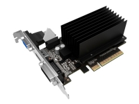 Palit GeForce GT 710 - Grafikkort - GF GT 710 - 2 GB DDR3 - PCIe 2.0 x8 - DVI, D-Sub, HDMI - uten vifte