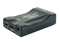 SCHWAIGER PROFESSIONAL - Videotransformator - SCART - HDMI - sort