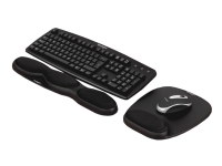 Kensington Gel Keyboard Wristrest - Håndleddsstøtte for tastatur - svart