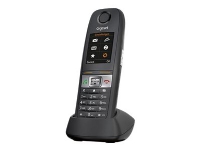 Gigaset E630HX - Trådløst ekstra håndsett med anrops-ID - DECT\GAP - SIP, RTP - svart Tele & GPS - Tilbehør fastnett - Hodesett / Håndfri
