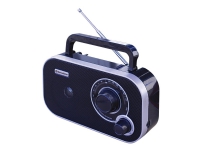 Roadstar TRA-2235 - Personlig radio - 0.8 watt - svart