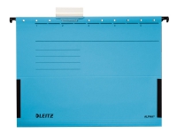 Leitz ALPHA - Hengefil - V-sokkel - for A4 - med fliker - blå Arkivering - Arkiv bokser / Mapper - Hengemapper