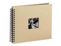 Hama Spiral Bound Fine Art - Album - 300 x 4x6 in (10x15 cm) - Nøtral - musegrått x 1 Arkivering - Fotoalbum - Fotoalbum