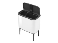 Brabantia Bo touch bin 11+23 liter hvit