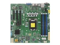 SUPERMICRO X11SCL-F - Hovedkort - micro ATX - LGA1151 Socket - C242 Chipset - USB 3.1 Gen 1 - 2 x Gigabit LAN - innbygd grafikk