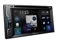 Pioneer AVH-A3200DAB, Sort, 2 DIN, 50 W, CD, DVD, 15,8 cm (6,2), A2DP, AVRCP Bilpleie & Bilutstyr - Interiørutstyr - Hifi - Bilradio