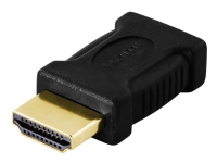 DELTACO HDMI-17 - HDMI-adapter - HDMI hann til mini-HDMI hunn - svart PC tilbehør - Kabler og adaptere - Adaptere