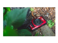 OM System Tough TG-7 - Digitalkamera - kompakt - 12.0 MP - 4K / 30 fps - 4optisk x-zoom - Wireless LAN, Bluetooth - under vannet inntil 15 m - rød