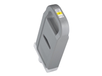 Canon PFI-707 Y - 700 ml - gul - original - blekktank - for imagePROGRAF iPF830, iPF830 MFP M40, iPF840, iPF840 MFP M40, iPF850, iPF850 MFP M40