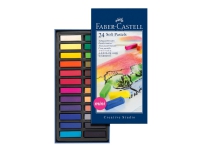 Faber-Castell - Fargeblyant - myk pastell (en pakke 24) Skole og hobby - Faste farger - Fargekritt til skolebruk