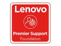 Lenovo Foundation Service + Premier Support - Utvidet serviceavtale - deler og arbeid - 3 år - på stedet - kontortid / 5 dager i uken - responstid: NBD PC tilbehør - Servicepakker
