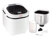 Tefal Pain Doré - Brødmaskin - 720 W - hvit Kjøkkenapparater - Brød og toast - Bakemaskiner