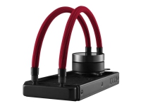 CableMod AIO Sleeving Kit - Röröverdragskit för vätskekylningssystem - röd - för EVGA CLC 120, CLC 240, CLC 280 GeForce GTX 10XX, GTX 970 NZXT Kraken X42, X52, X62