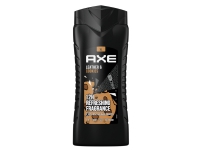AXE Leather & Cookies, Dusjsåpe, 400 ml, Voksne, Menn, Kropp og ansikt og hår, Flaske