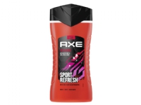 AXE Recharge, Dusjsåpe, Voksne, Menn, Kropp og hår, Alle hudtyper, 250 ml