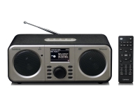 Lenco DIR-141 - Lydsystem - 2 x 5 watt - svart TV, Lyd & Bilde - Stereo - Mikro og Mini stereo