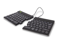 Bilde av R-go Ergonomic Keyboard Split Break - Tastatur - With Integrated Break Indicator - Trådløs - Bluetooth 5.0 - Qwerty - Nordisk - Svart